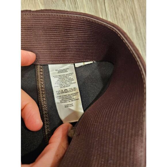 Ann Taylor size 8 Petite Brown Suede Look Pants - Picture 3 of 11